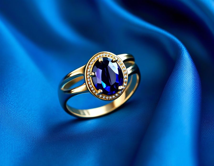 Luxury ring before background removal