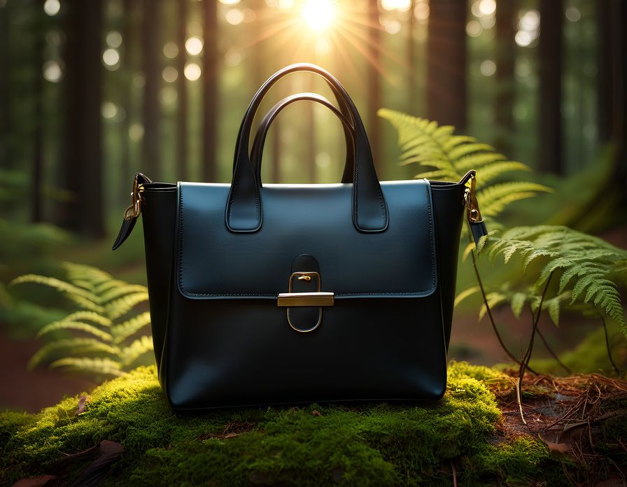 Handbag before background removal